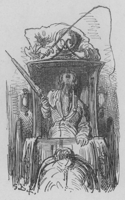 タクシー 作： Gustave after Dore